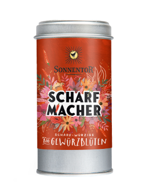 Scharfmacher Gewürz-Blüten-Mischung bio, Streudose (30g)