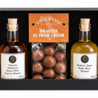 Geschenk-Set "Zweierlei Whisky mit Schokolade"