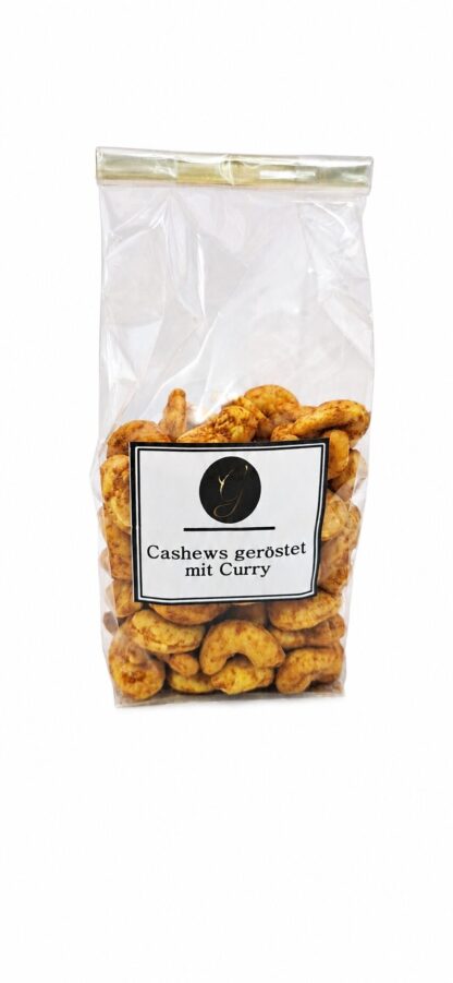 Cashews geröstet mit Curry (150g)