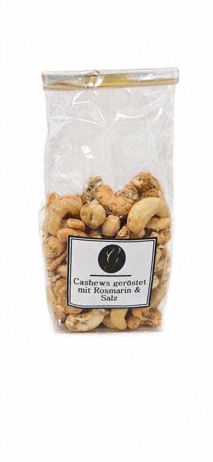 Cashews geröstet mit Rosmarin & Salz (150g)